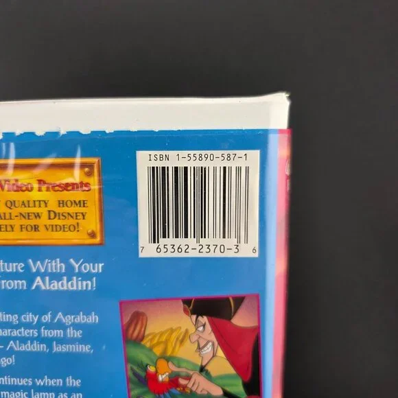 Disney Return‎ of Jafar VHS - Good Condition - Picture 3 of 6